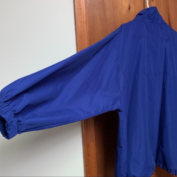 Danskin Relaxed Jacket Half Zip Purple Windbreaker Plus 1X 2X - Picture 4 of 7